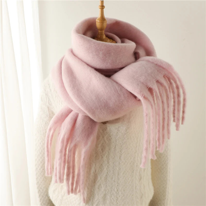 Écharpe Femme Imitation Cachemire – Châle Long 240×38 cm