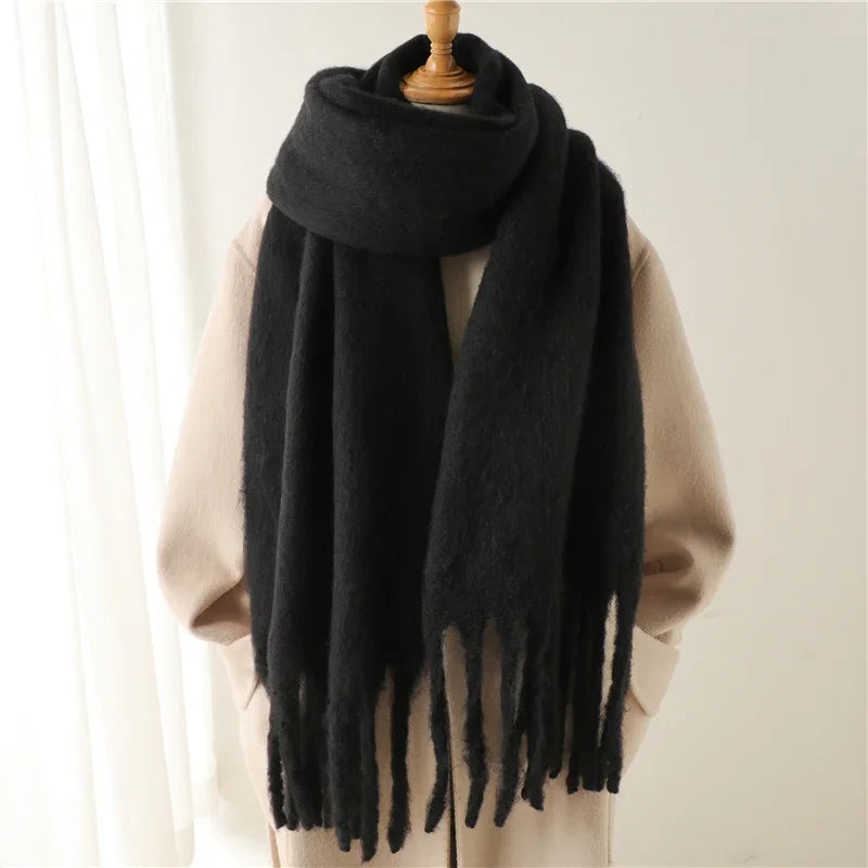 Écharpe Femme Imitation Cachemire – Châle Long 240×38 cm