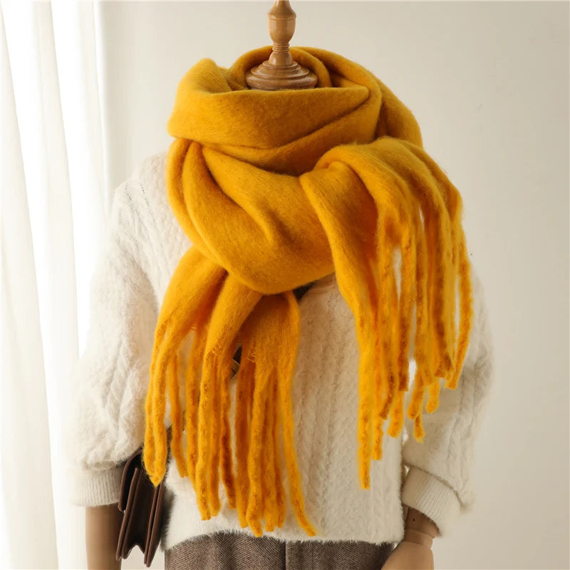 Écharpe Femme Imitation Cachemire – Châle Long 240×38 cm