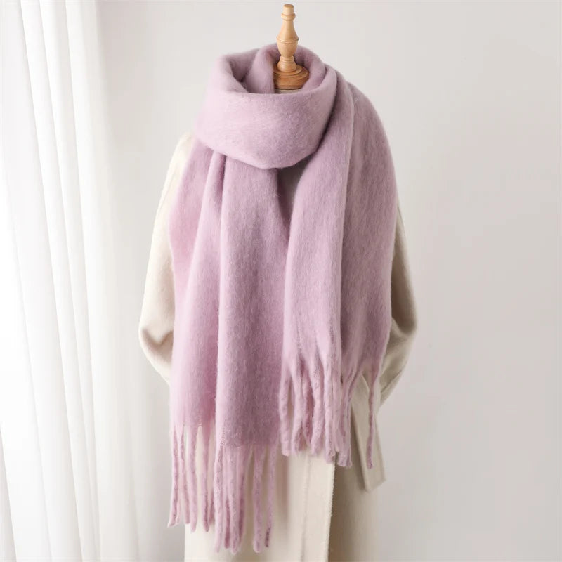 Écharpe Femme Imitation Cachemire – Châle Long 240×38 cm
