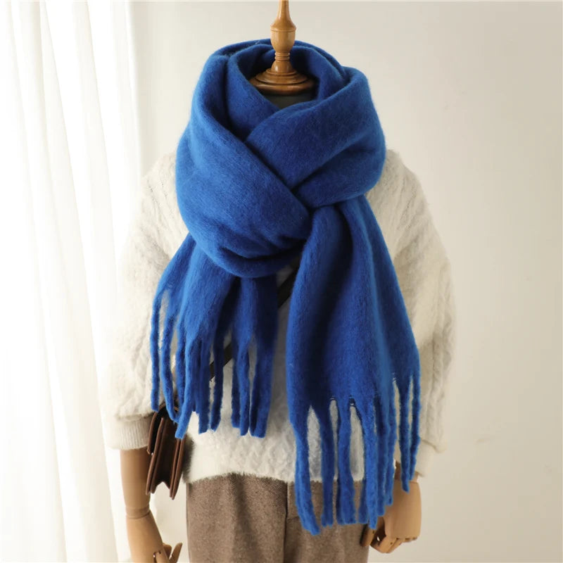 Écharpe Femme Imitation Cachemire – Châle Long 240×38 cm