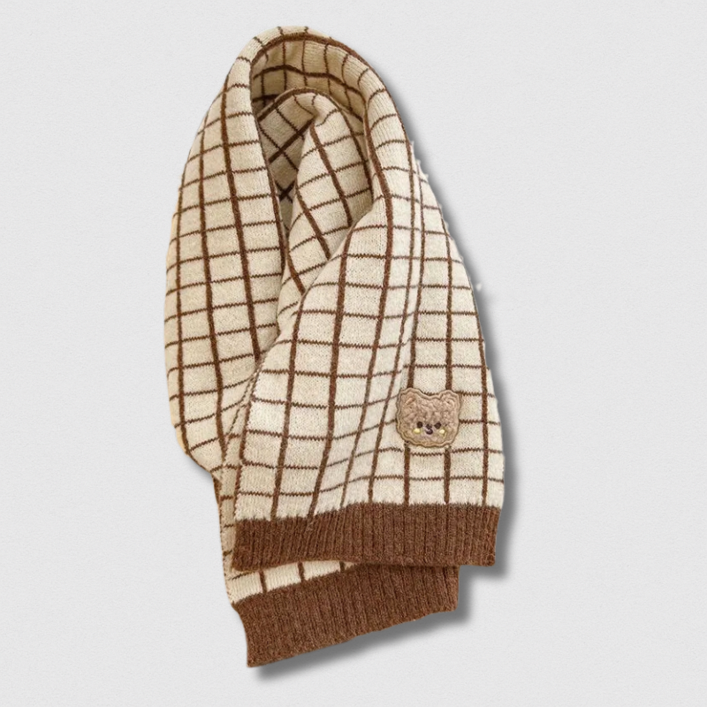 Écharpe Enfant Hiver Rayée – Mignonne & Chaude