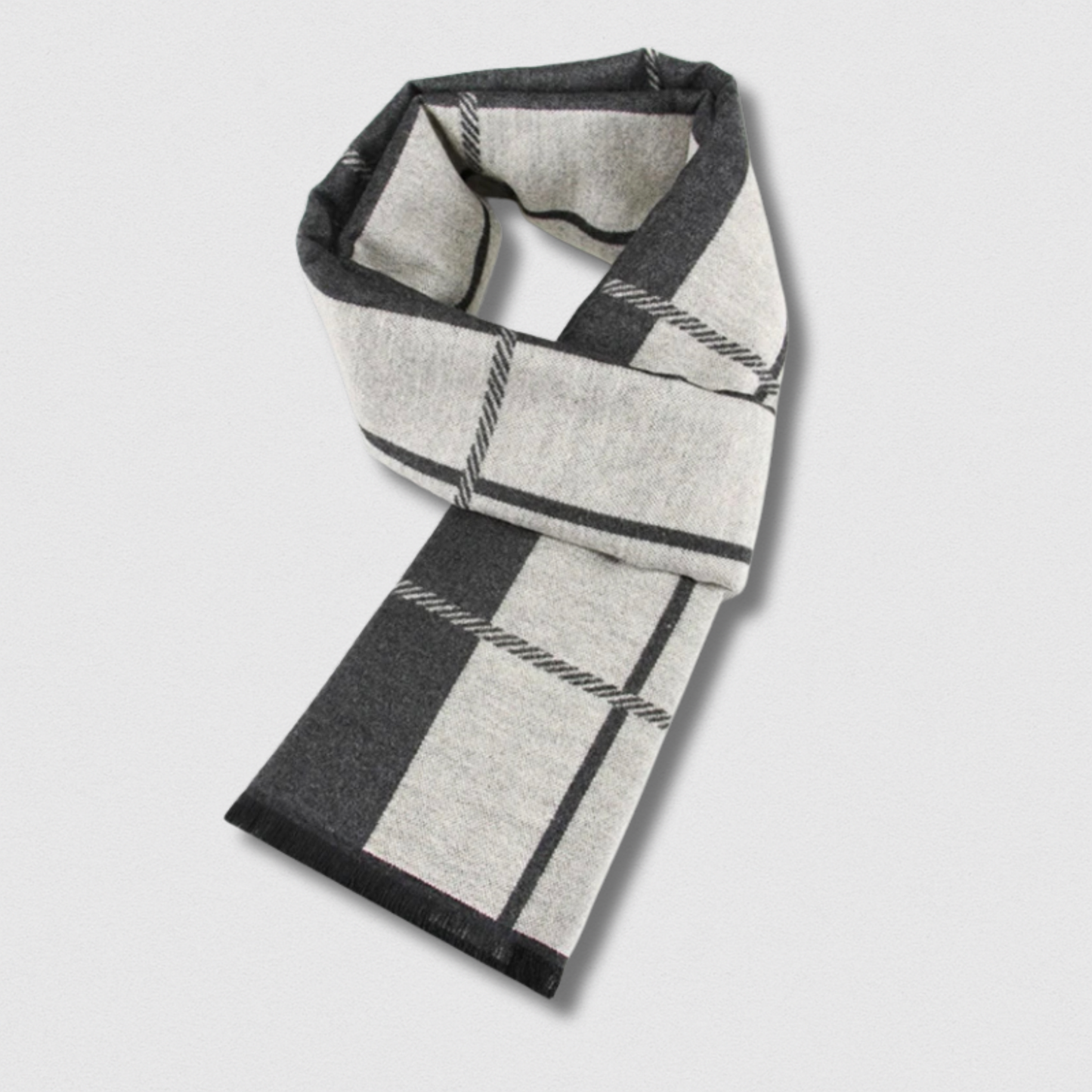 Écharpe Homme Hiver – Élégante & Confort (30×180 cm)