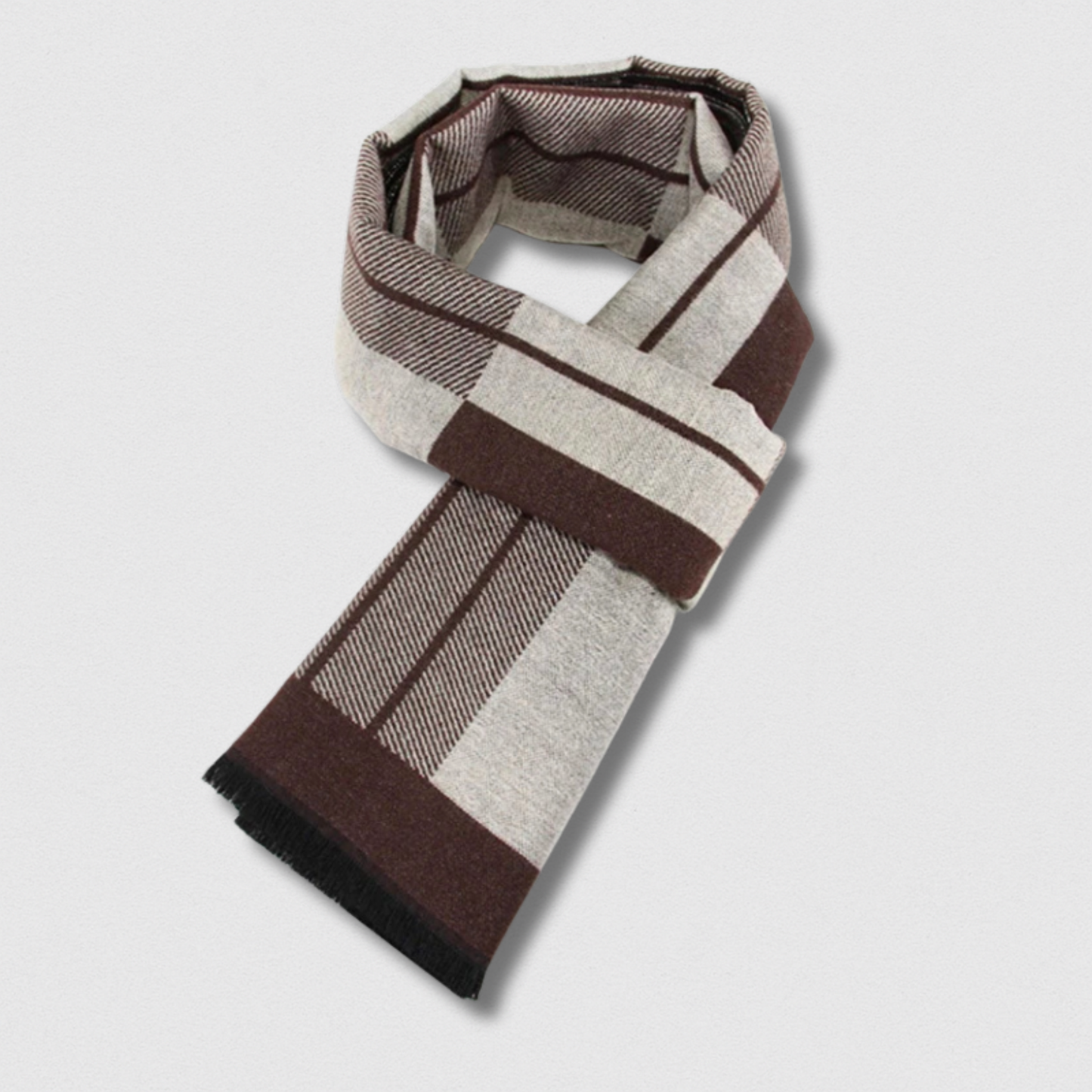 Écharpe Homme Hiver – Élégante & Confort (30×180 cm)