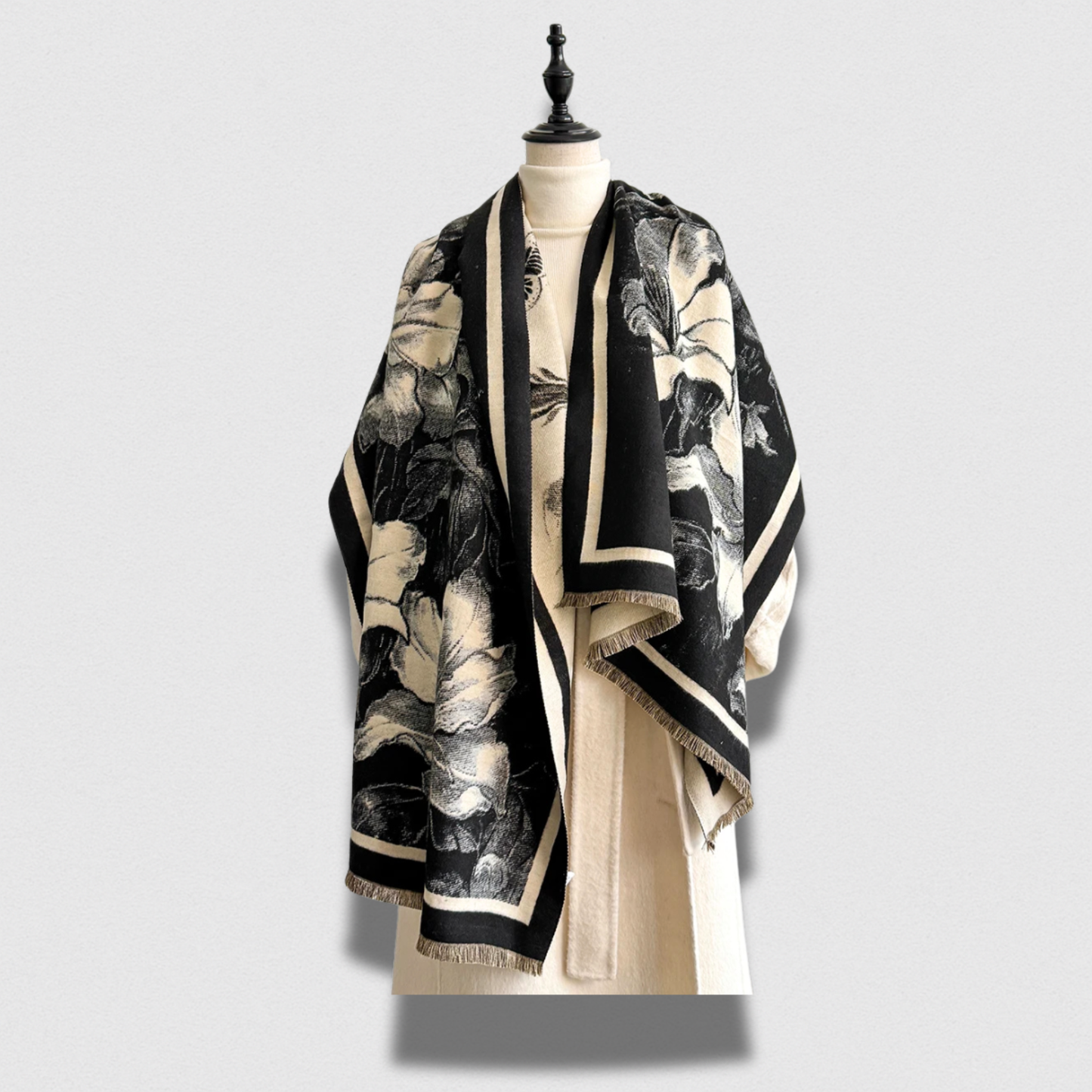 Écharpe Femme Imitation Cachemire – Pashmina 187×65 cm