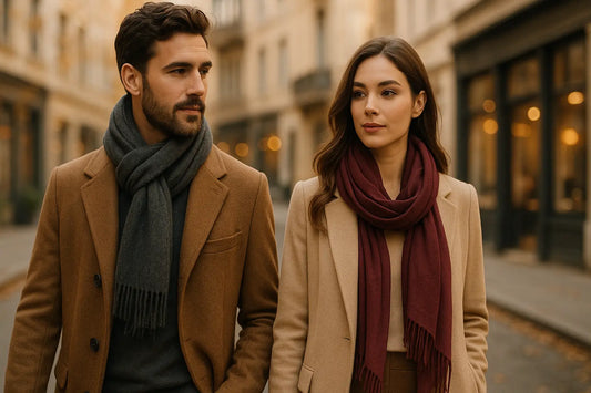 Comment porter une écharpe : guide complet par Maison Amavia
