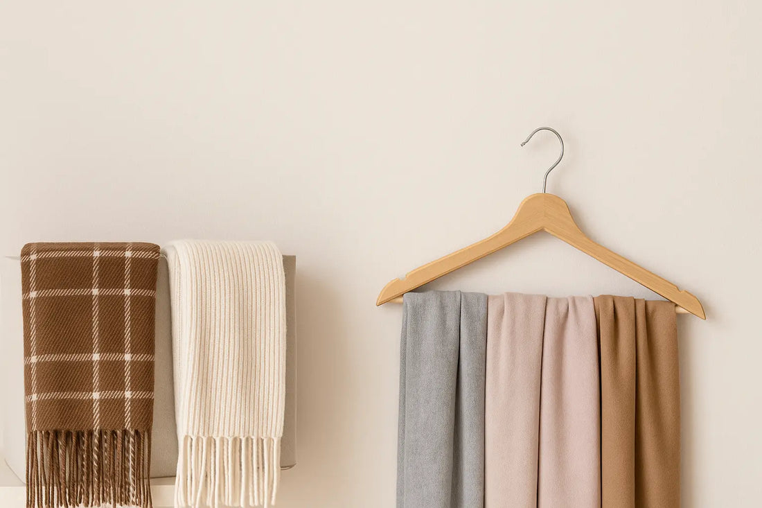Idées pour ranger ses écharpes sans les froisser