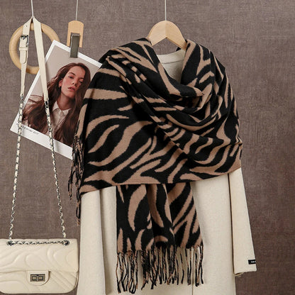 Pashmina Femme Hiver – Châle Long Doux & Chaud