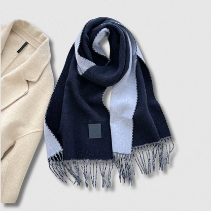 Écharpe Double Face Laine Hiver – Luxe & Confort