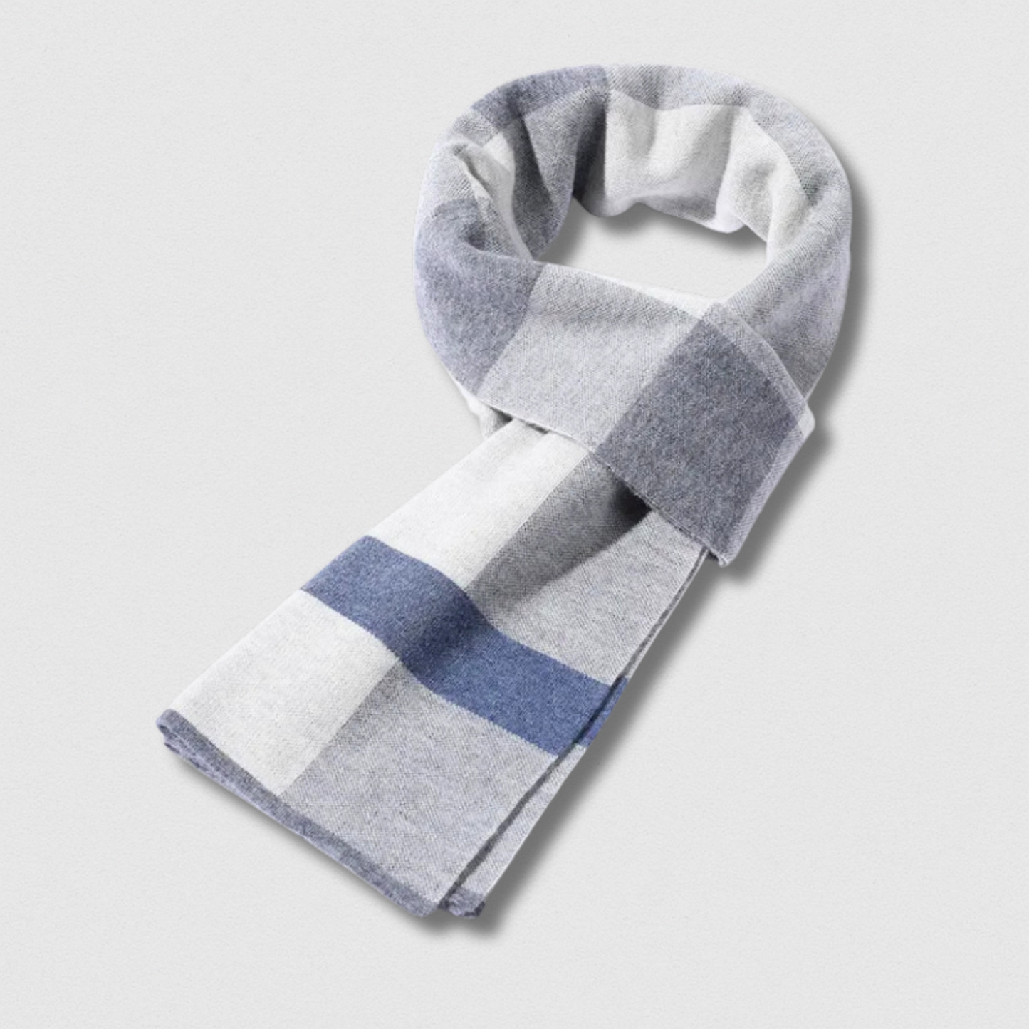 Écharpe Homme 100% Laine – Business Hiver 180×30 cm