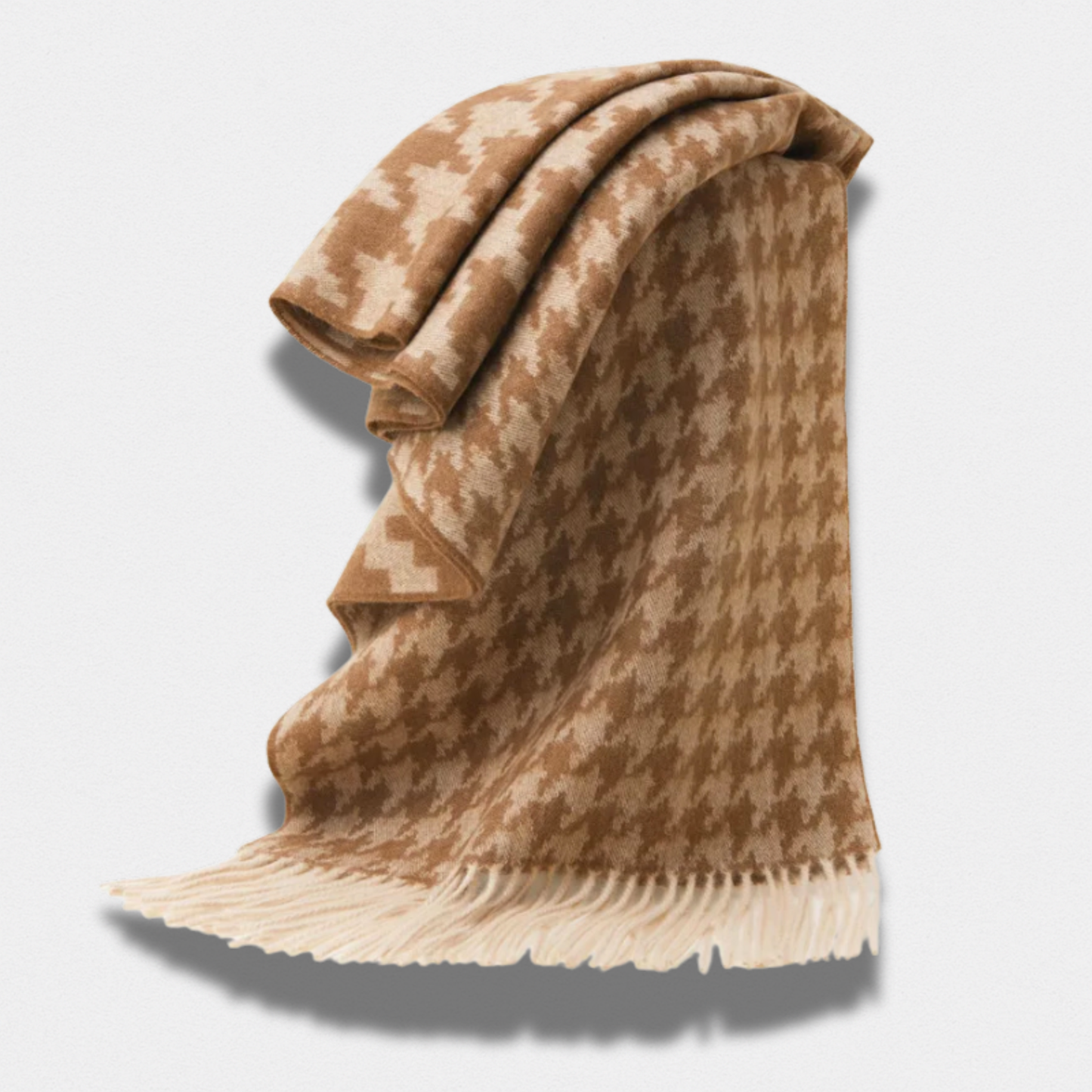 Écharpe 100% Laine – Unisexe Jacquard 190×35 cm