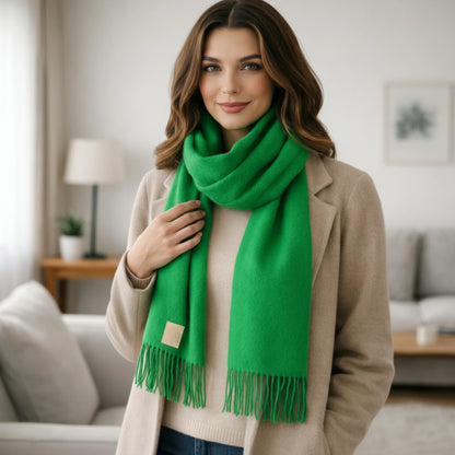 Écharpe femme<br>Élégance fine et chaleur hivernale