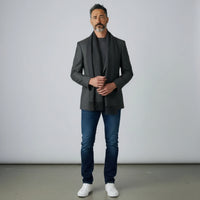 Écharpe homme en laine<br>Chaude, douce et élégante pour l’hiver