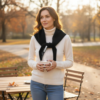 Écharpe Femme en Laine – Triangle 120 cm – Élégance & Chaleur | Maison Amavia