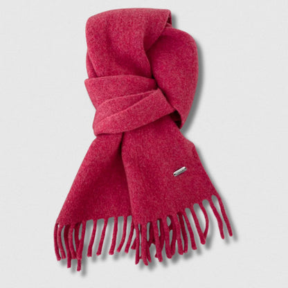 Écharpe unisexe imitation cachemire rose fuchsia – Maison Amavia