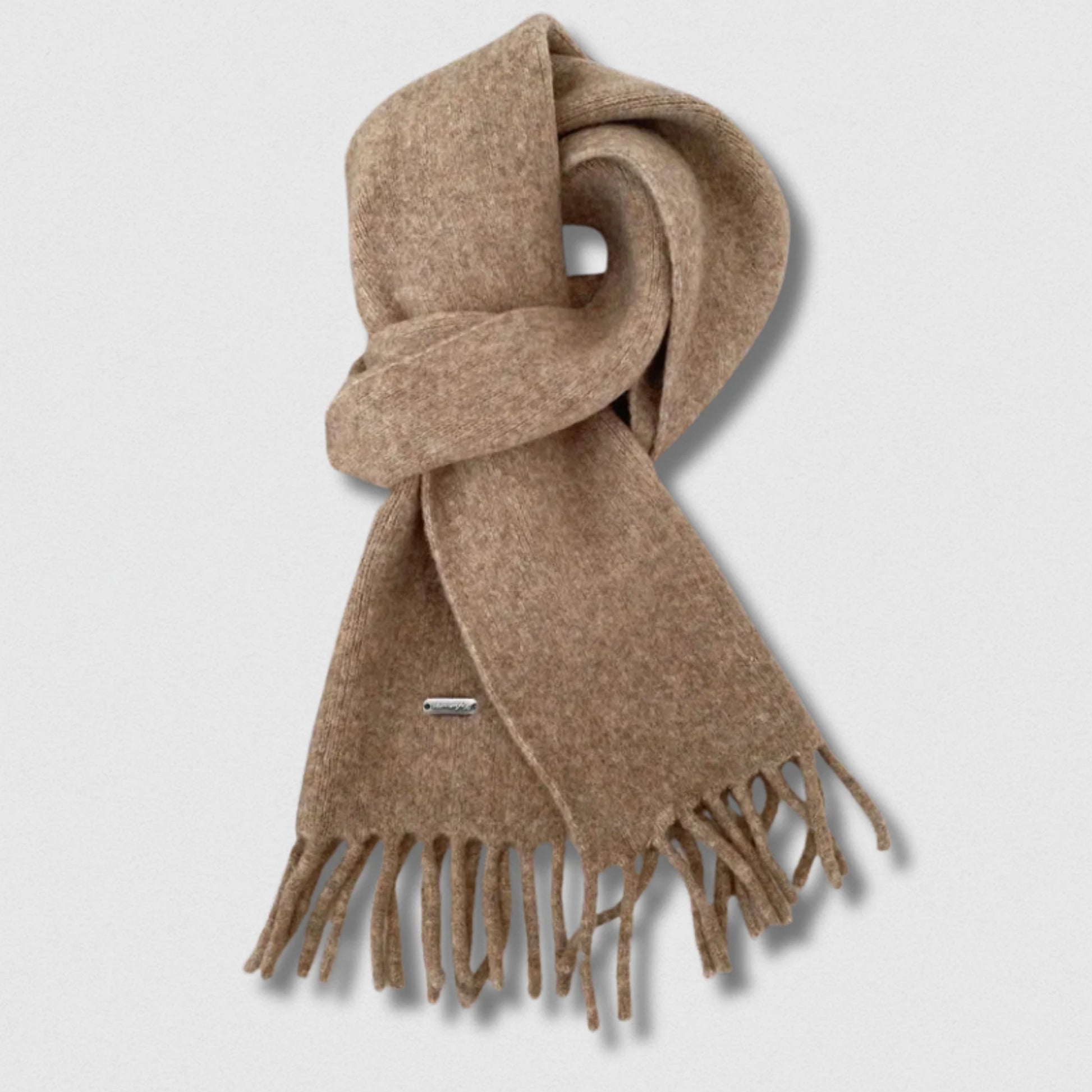 Écharpe unisexe imitation cachemire kaki – Maison Amavia