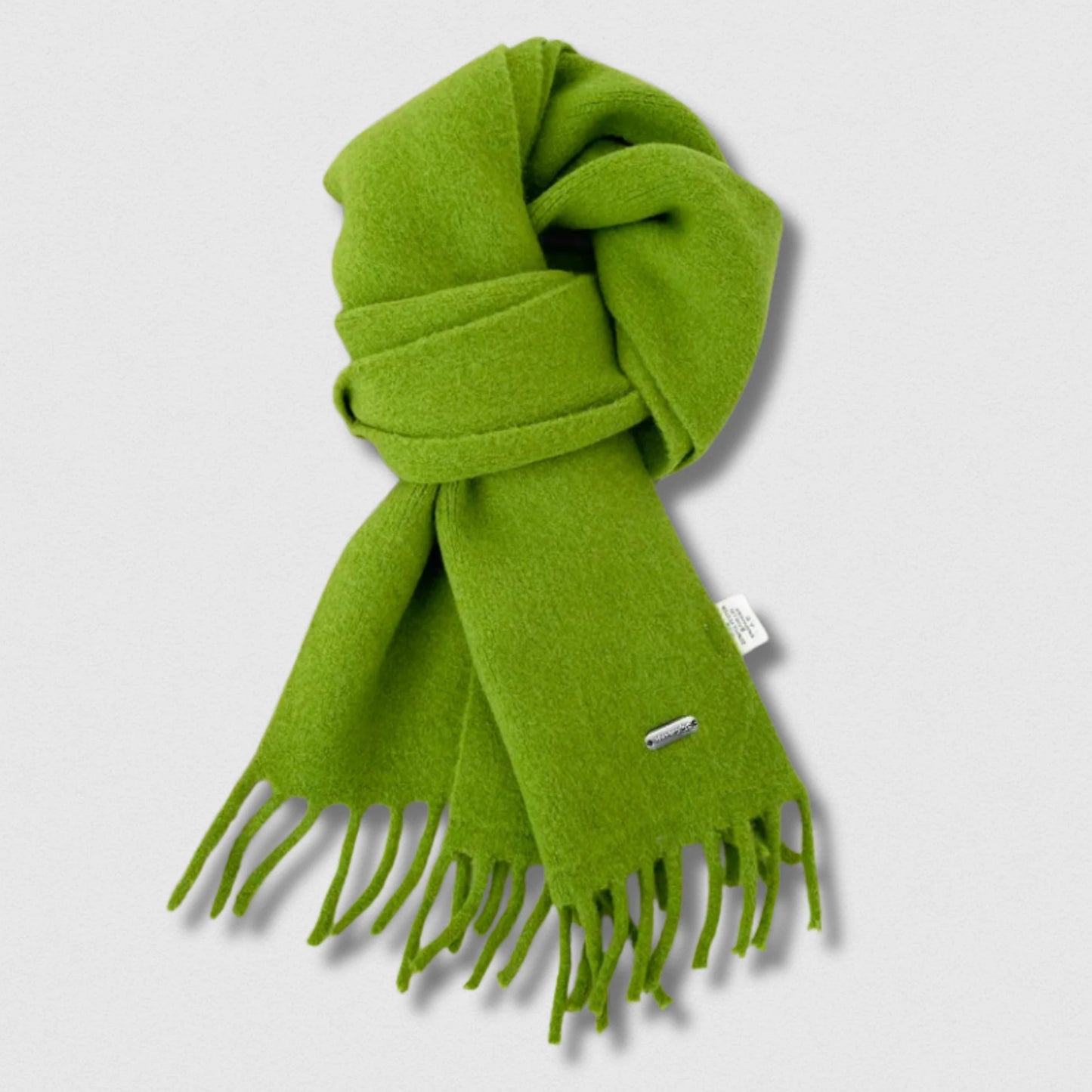 Écharpe unisexe imitation cachemire vert clair – Maison Amavia