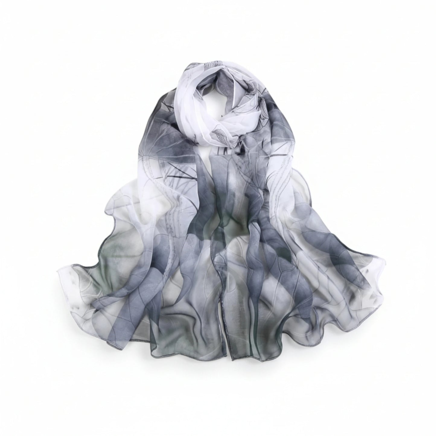 Foulard femme en soie<br>Signature Maison Amavia